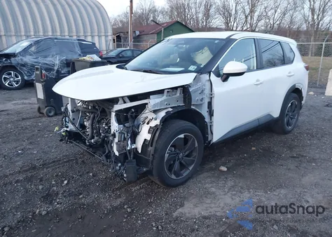 2024 Nissan Rogue Sv Intelligent Awd из США, поврежденный, VIN JN8BT3BB0RW427368